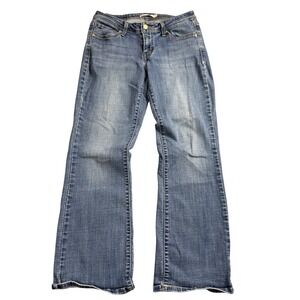 Levi's 529 Curvy Bootcut Jeans Women Size 6 Blue Low Rise Denim Flare Y2K